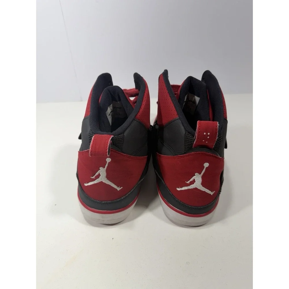 Nike-Air Jordan Flight 45 V Bred-2014-Shoes-Mens Sz 13 683366-021 Read